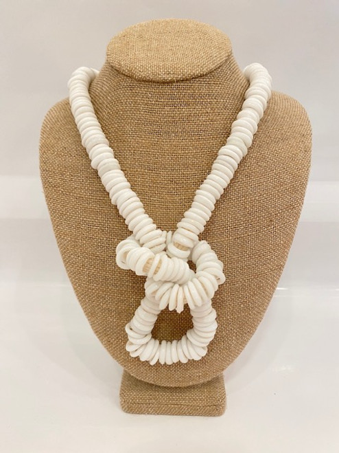 Trade Beads Necklace - White