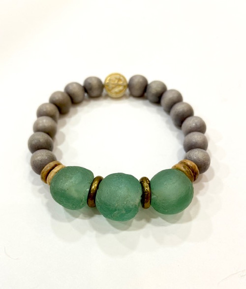 Bracelet - Gray Green