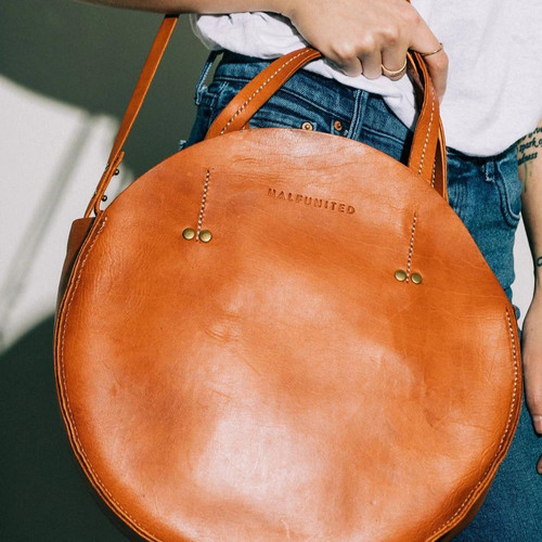 Circle Bag, Cognac