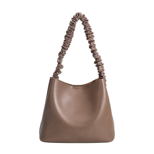 Charlotte Vegan Shoulder Bag - Taupe