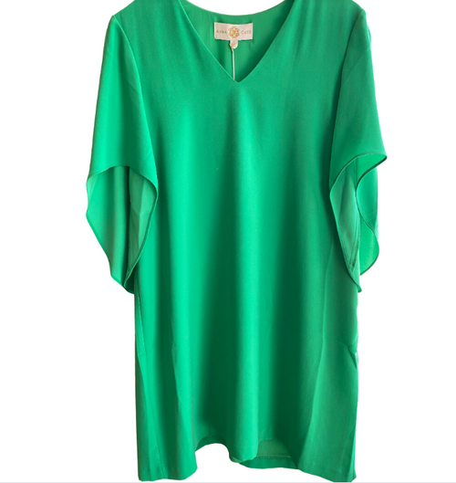 MEREDITH DRESS-GREEN