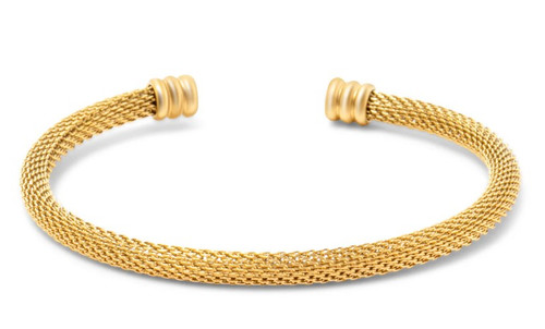 SINCLAIR MESH CUFF BRACELET