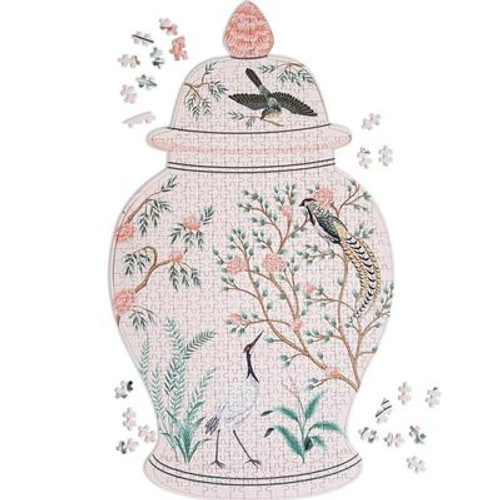 Flora and Fauna Ginger Jar Puzzle - 500 Piece