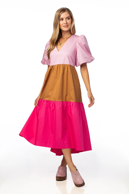 Brawley Dress-Pink Love