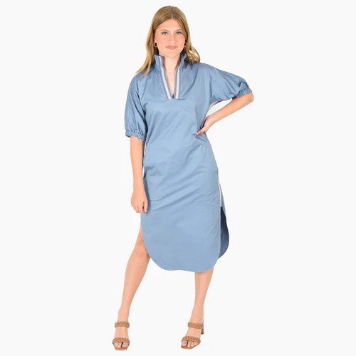 Poppy Caftan - Bleu Mix