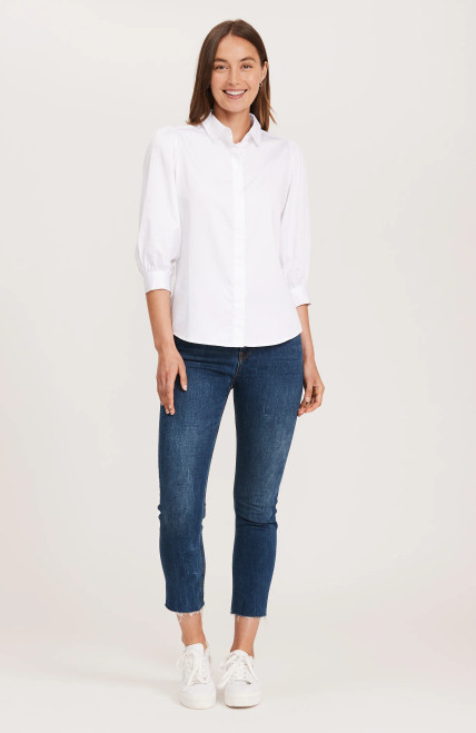 Lawson Cotton Top-White