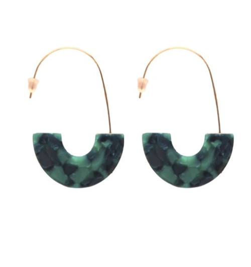 Emerald Green Tortoise Threaders