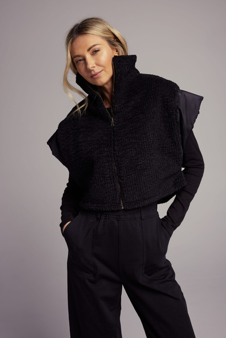 RHEA VEST - BLACK
