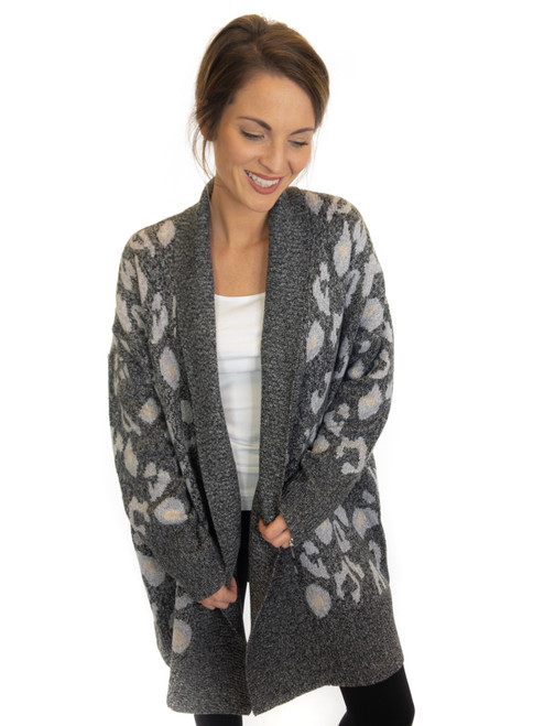 Molly Leopard Cardigan