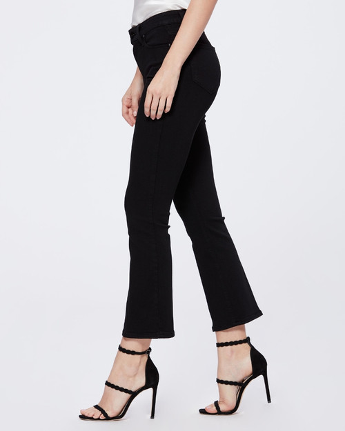 Colette Crop Flare Black