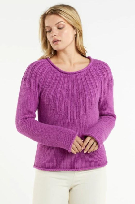 Pleated Rollneck Sweater