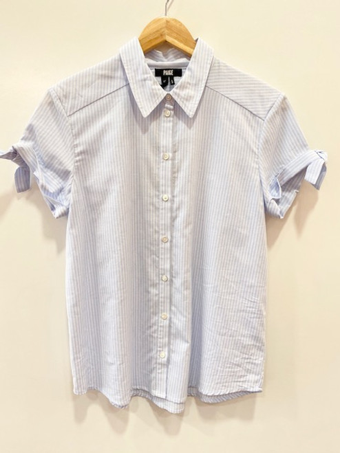 Avery Shirt, Blue/White