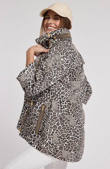 Leopard Newport Rainslicker, Multi