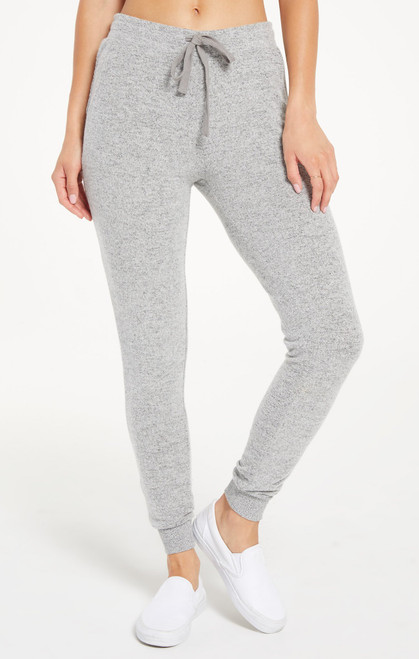 Marled Jogger - Heather Grey