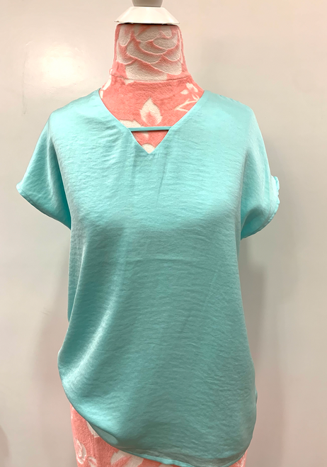 R5882- Woven Blouse Mint