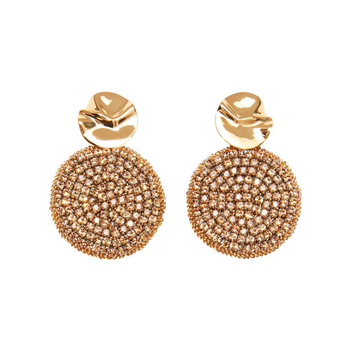 Kaya Round Earrings - GOLD