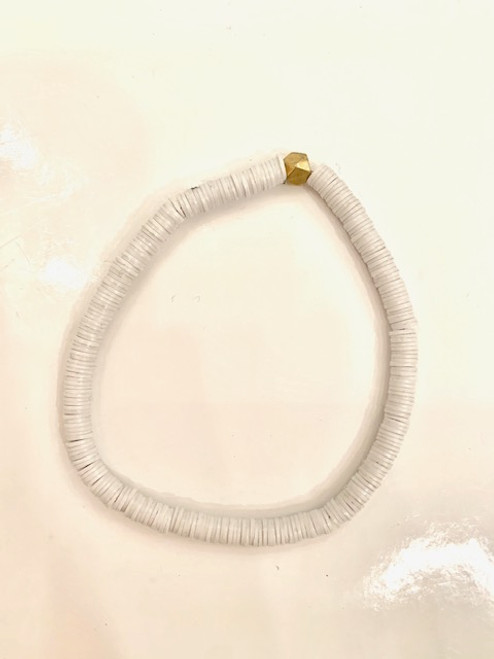 Small Water Proof Bracelet  - White