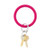 Big O Silicone Key Ring - I Scream Pink