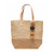 Montauk Crochet Colorblock Tote, Sand