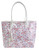 Vinyl Tote, Pink Multi