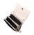 Giselle Quilted Vegan Crossbody - Bone