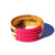 Pink Horn Bangle Set