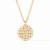 Mykonos Pendant Gold Pearl