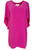 MEREDITH DRESS - FUSCHIA RED - L