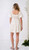 Brooks Ave Amelia Dress Mini, White Pin Tuck