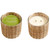 Cut Grass 2 Wick Handwoven Candle 