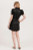 Veronica Pleather Dress-Black