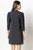 Full Sleeve Split Neck Dress