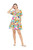 Tiered Dress-Multi Geo