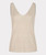 Knit Lurex Tank-Champagne