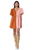 Raines Dress - Clay/Salmon