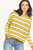 Cropped Stripe Boatneck