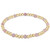 Gold Sincerity 4mm Bead Bracelet