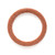 Rust Seed Bead Bangle