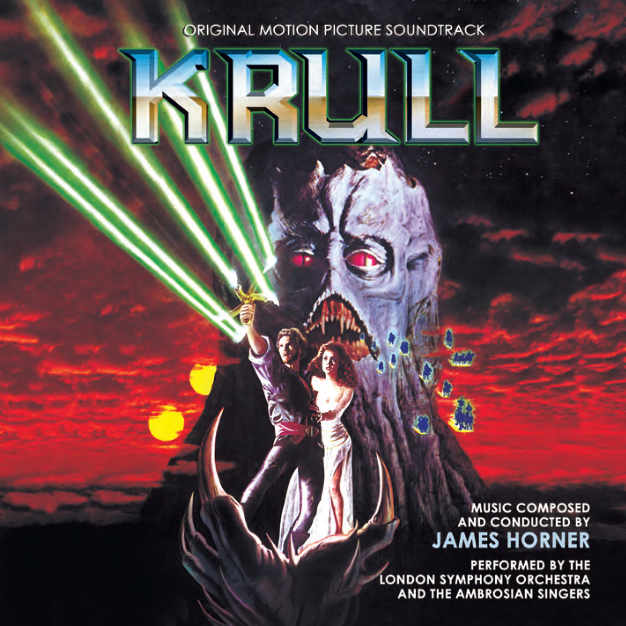 【サントラCD】KRULL クルール SUPER TRACKS盤 KRULL: LIMITED EDITION RE-ISSUE (2-CD SET)