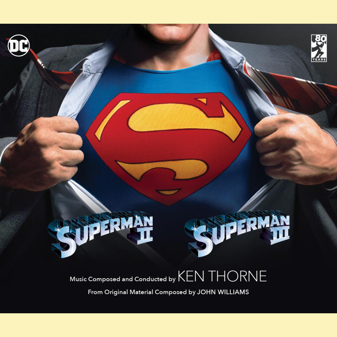 廃盤　サントラCD「スーパーマンTHE MOVIE」2枚組　拡張盤 SUPERMAN II & III: LIMITED EDITION