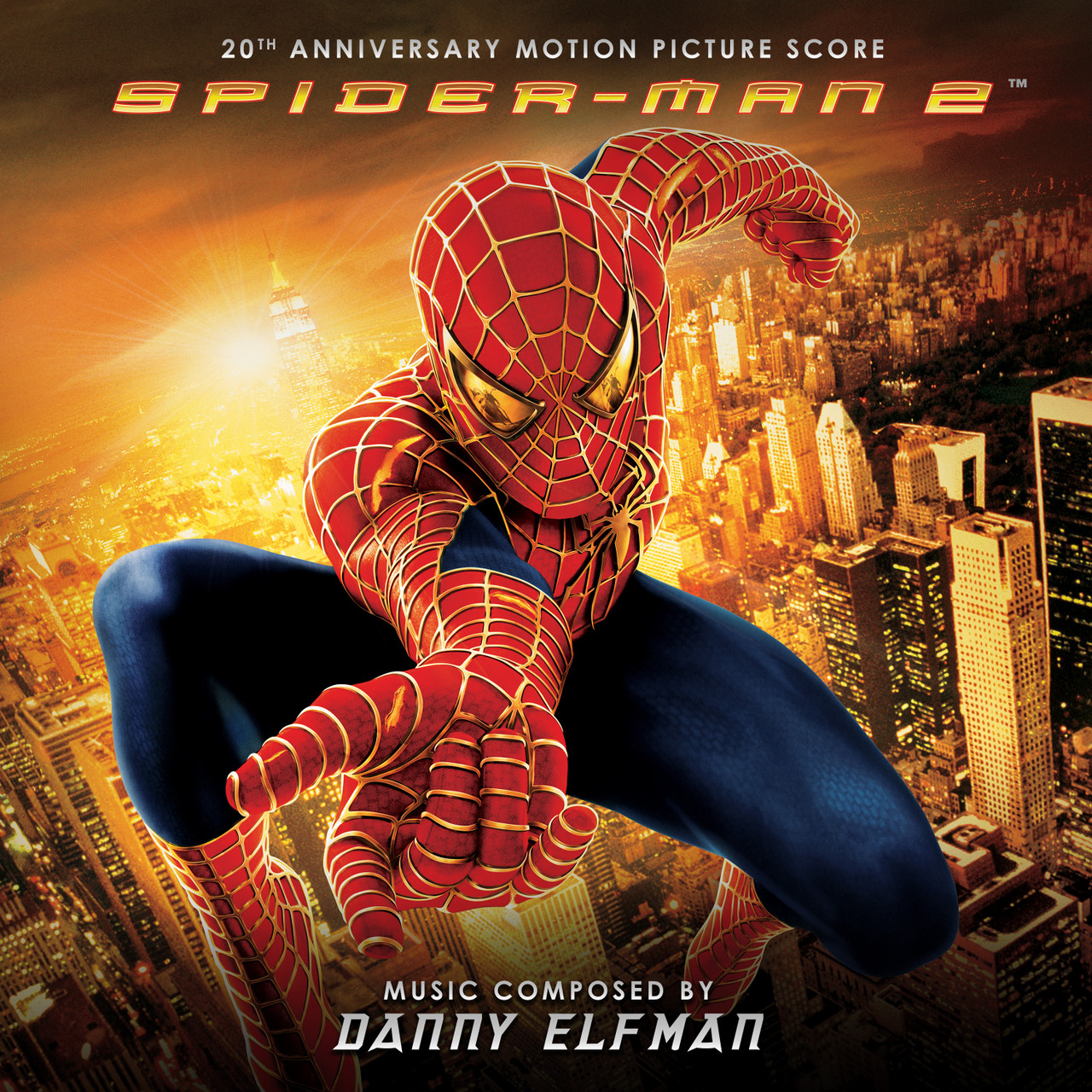 希少　盤面良好 SPIDERMAN 2 スコア盤 サウンドトラック spiderman2-cover-square__94556