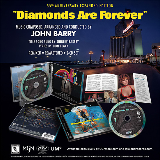 DIAMONDS ARE FOREVER: 55th ANNIVERSARY REMASTERED & EXPANDED
