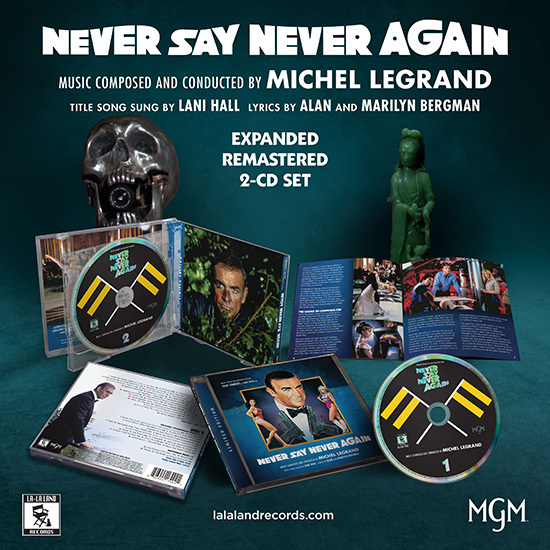 NEVER SAY NEVER AGAIN: EXPANDED & REMASTERED LIMITED EDITION (2-CD