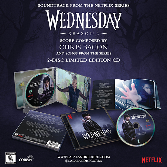 WEDNESDAY – SEASON 2: LIMITED EDITION (2-CD SET)