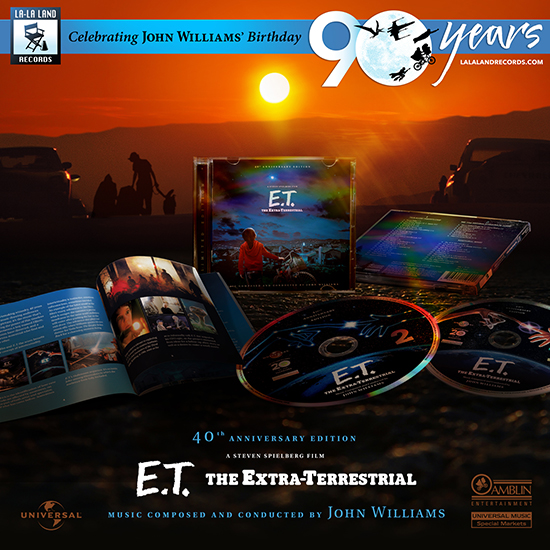 E.T. THE EXTRA-TERRESTRIAL: 40th ANNIVERSARY EDITION RE-ISSUE (2