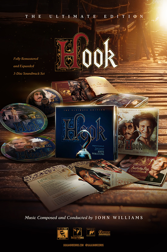 Vinyl Album - John Williams - Hook - Epic - Netherlands