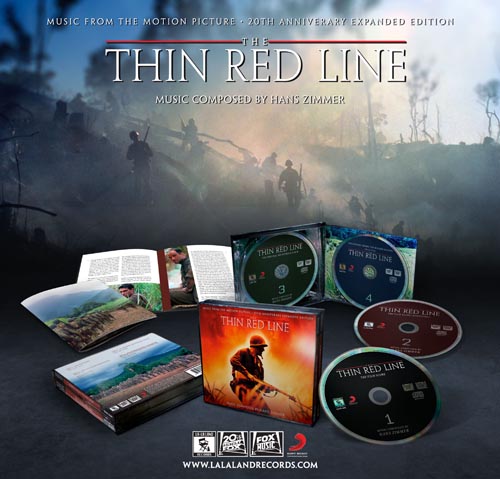 The Thin Red Line [Red Vinyl][B&N Exclusive] by Hans Zimmer, Vinyl LP