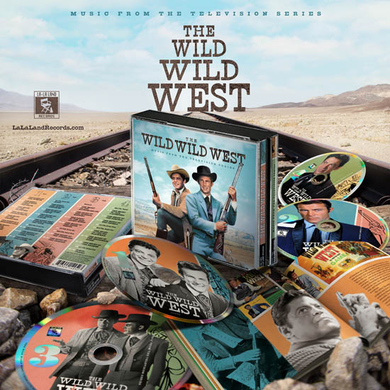 WILD WILD WEST, THE: LIMITED EDITION (4-CD SET) - La-La Land Records