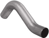 Diamond Eye 121025 4" Aluminized Tailpipe Section – 1994–2003 Ford F-250/F-350 7.3L Power Stroke