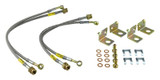 Goodridge C6 Corvette Brake Lines Kit - Stainless Steel, 4 Lines & Adapters